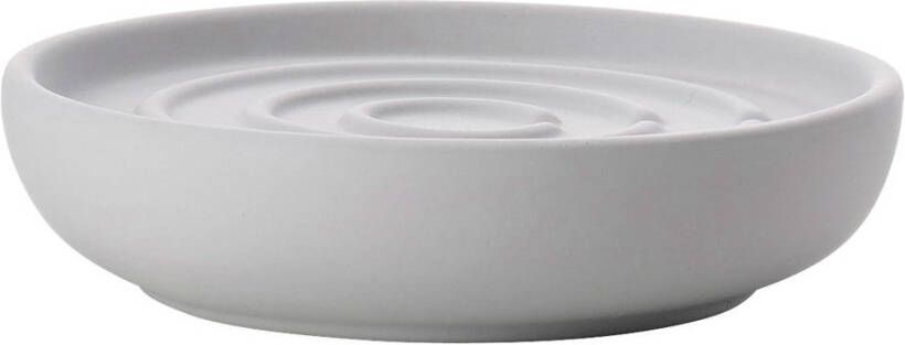 Zone Nova Zeephouder Grijs Porselein Ø11 x H2,5 cm