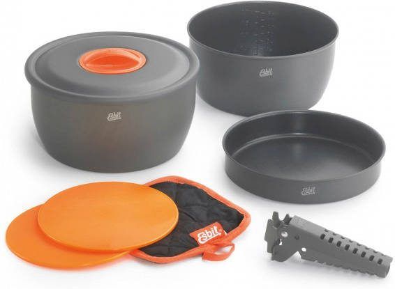 Esbit Topfset CW2500NS Pan l, grijs