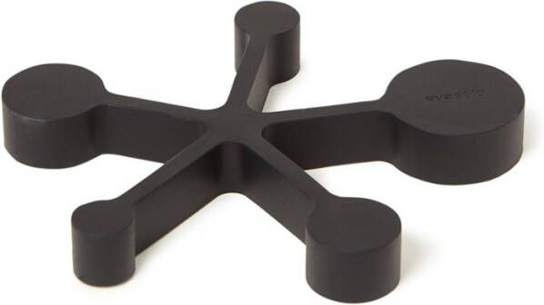 Eva Solo 2 In 1 Onderzetter En Maatcupjes Zwart