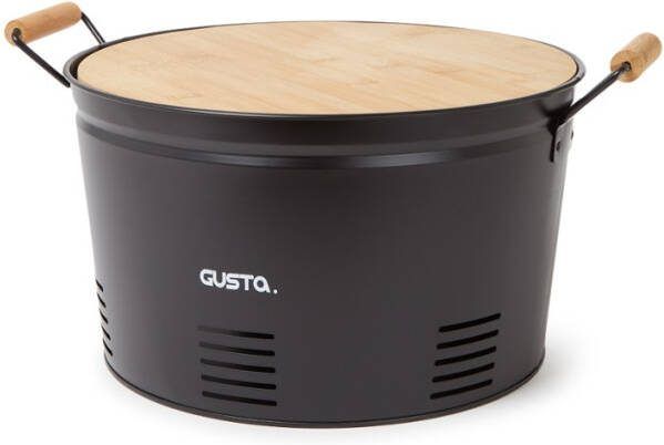 Gusta BBQ rond ø35cm zwart
