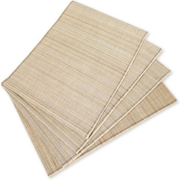 House Doctor Bamb placemat 45 x 33 cm set van 4