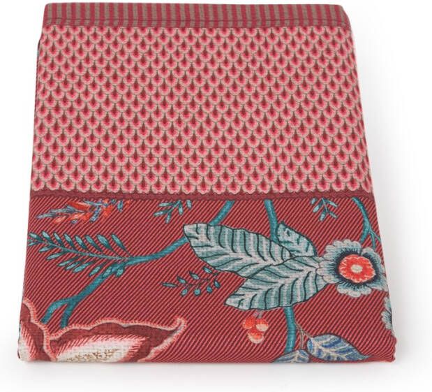 Pip Studio Flower Festival Tafelkleed 150 x 250 cm Donkerroze