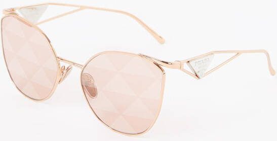 Prada PR 50Zs Svf05T zonnebril , Roze, Dames