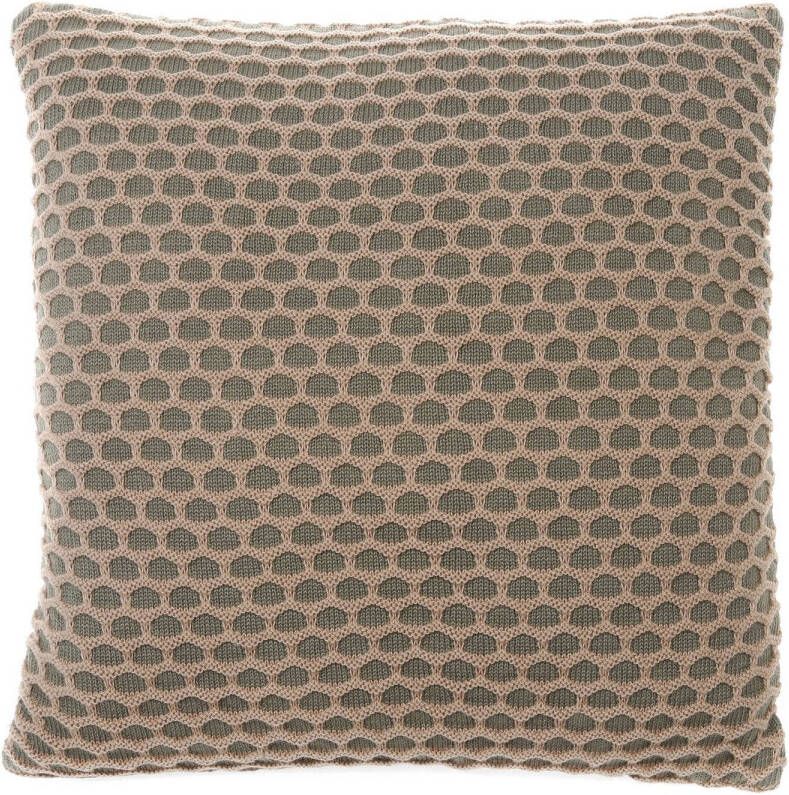 Dutch Decor Specan Sierkussen 45x45 Cm Camel Bruin