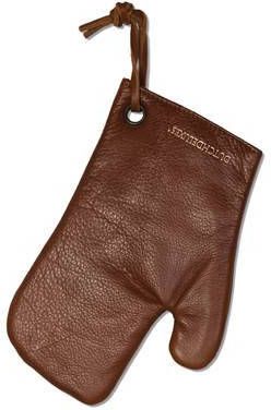 Dutchdeluxes Pannenlap, Leder, 20x20cm Klassiek Bruin