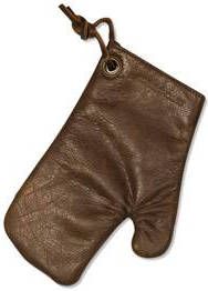 Dutchdeluxes Pannenlap, Leder, 20x20cm Vintage Brown