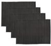 House Doctor placemat zwart set van 4(45 centimeter x 33 centimeter ) online kopen
