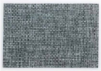 Kela Set van 4 Placemat, Zwart/Wit | Plato