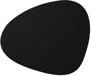 LIND DNA Placemat Leer Softbuck Zwart (37x44 cm)
