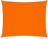 VidaXL Zonnescherm rechthoekig 3, 5x4, 5 m oxford stof oranje online kopen