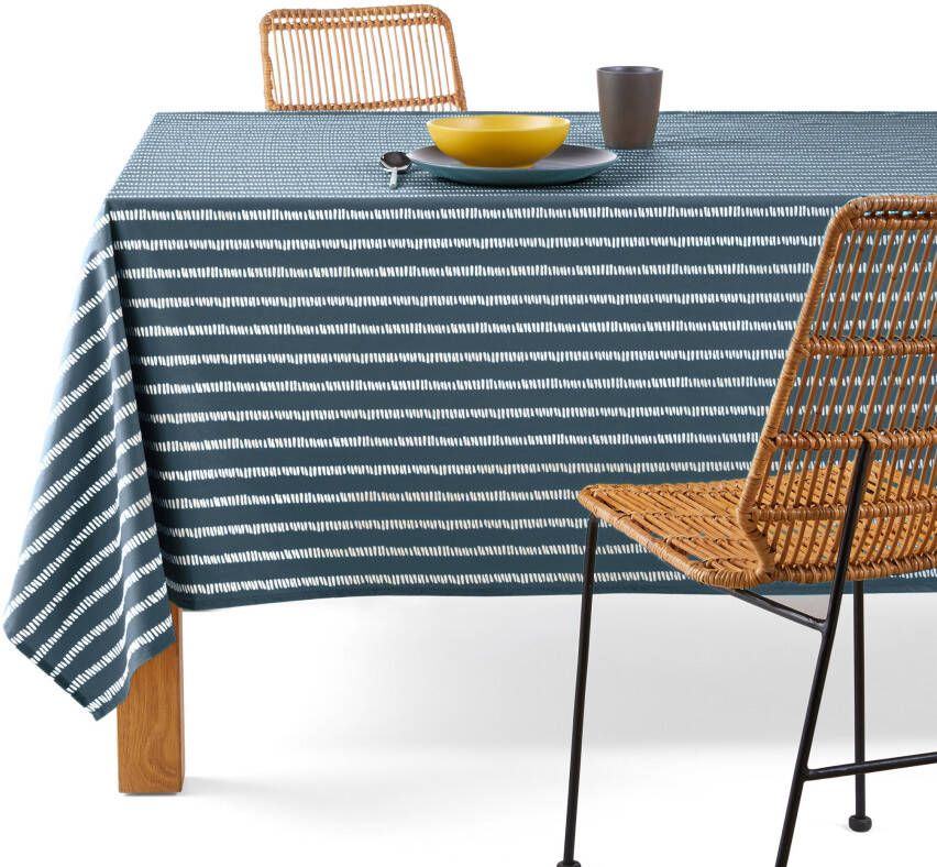 LA REDOUTE INTERIEURS Tafelkleed met coating, soepel zuiver katoen, Irun