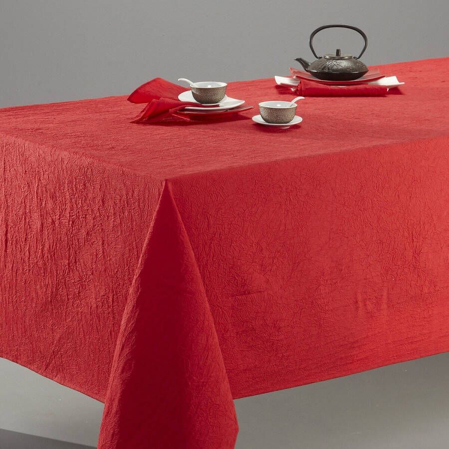 SO'HOME Tafelkleed in gekreukt polyester CERYAS