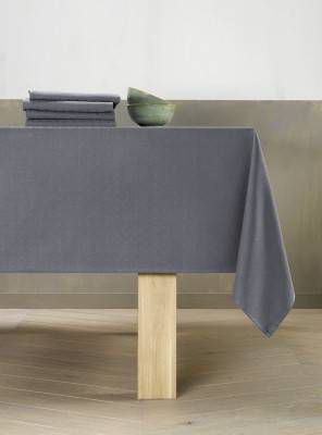 De Witte Lietaer Puntos tafelkleed in katoenblend 160 x 300 cm