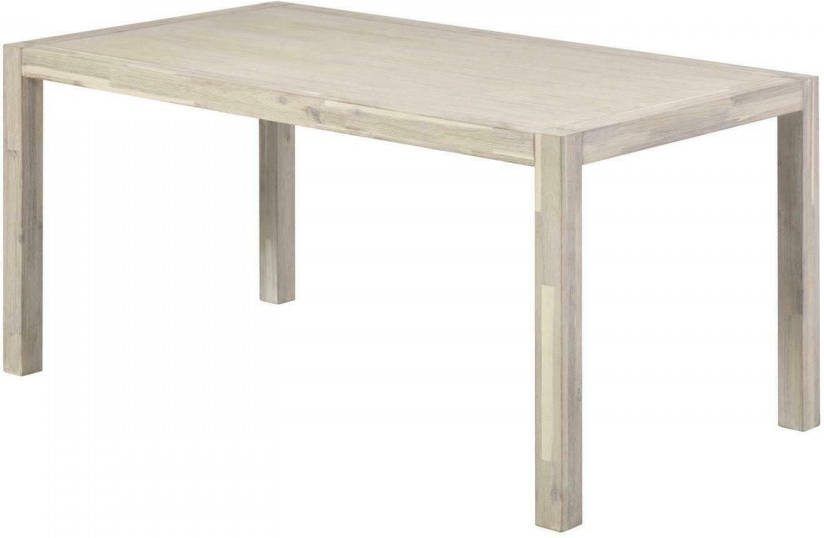 Kave Home Eettafel 'Alen', 160 x 90cm, kleur Wit