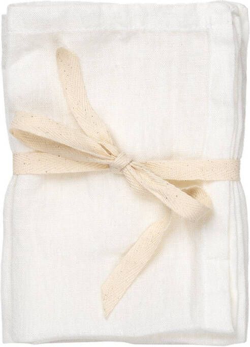 Ferm Living Linnen Placemat 2 stuks Gebroken Wit/50 x 38 cm.