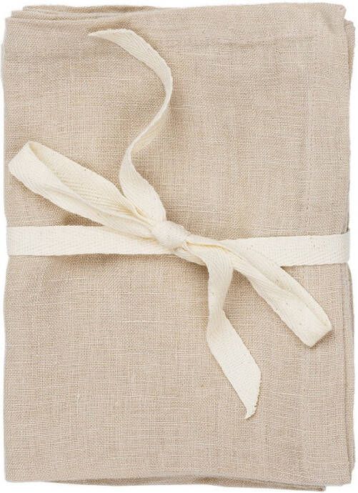 Ferm Living Linnen Placemat 2 stuks Naturel/50 x 38 cm.