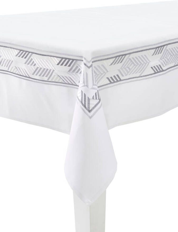 Webschatz Tafelkleed Maddy Grijs/Zilverkleur