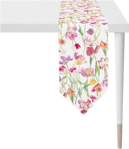 APELT Tafelband 6449 SPRINGTIME, voorjaarsdecoratie, voorjaar Digitale print(1 stuk )