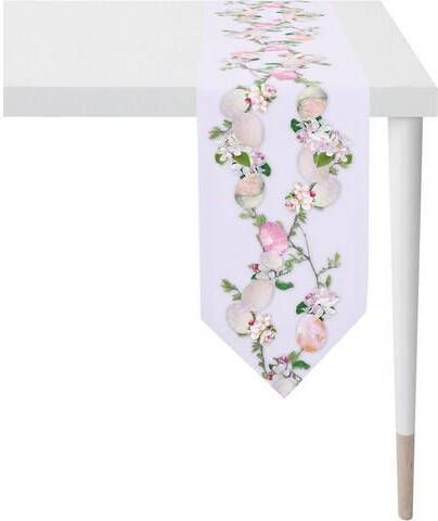 APELT Tafelband 6907 HAPPY EASTER, paasdecoratie, Pasen Digitale print(1 stuk )