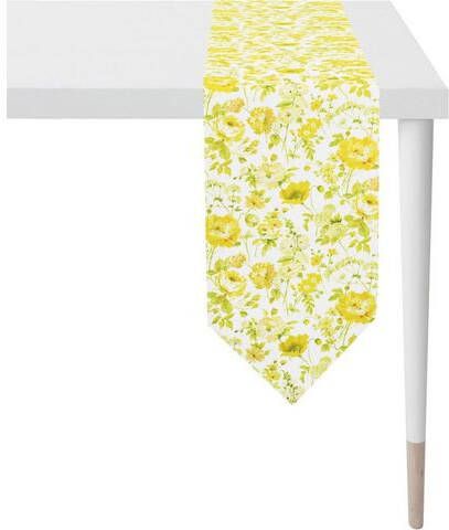 APELT Tafelband 6911 SPRINGTIME, voorjaarsdecoratie, voorjaar Digitale print(1 stuk )