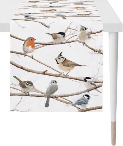 APELT Tafelloper 1414 WINTERWERELD, kerstversiering, kerst Digitale print(1 stuk )