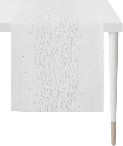 APELT Tafelloper 1504 christmas Elegance, kerstversiering, kerst Lurex jacquardweefsel(1 stuk )