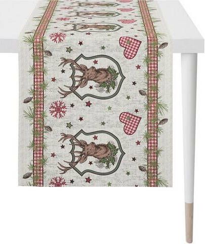 APELT Tafelloper 1532 WINTERWERELD, gobelin, kerstversiering, kerst(1 stuk )