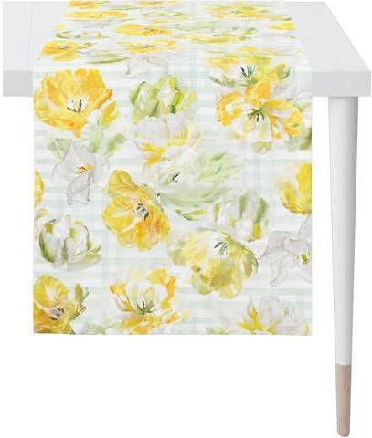 APELT Tafelloper 6405 SPRINGTIME, voorjaarsdecoratie, voorjaar Digitale print(1 stuk )