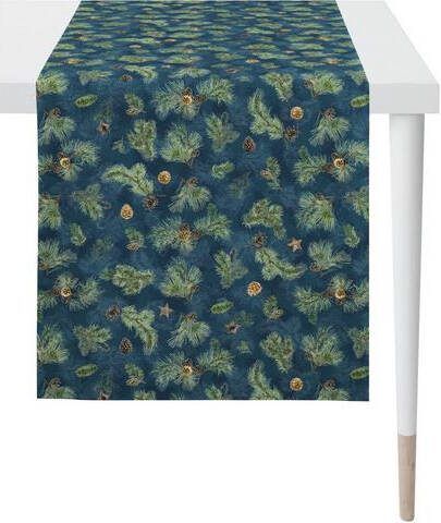 APELT Tafelloper 9530 WINTERWERELD, kerstversiering, kerst Digitale print(1 stuk )