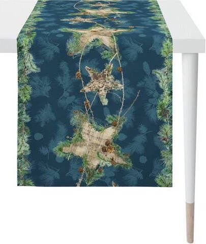 APELT Tafelloper 9531 WINTERWERELD, kerstversiering, kerst Digitale print(1 stuk )