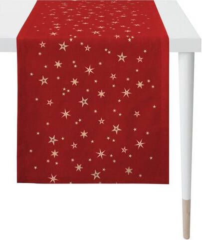 APELT Tafelloper 9600 CHRISTMAS ELEGANCE, kerstversiering, kerst Lurex jacquardweefsel(1 stuk )