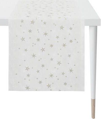 APELT Tafelloper 9600 CHRISTMAS ELEGANCE, kerstversiering, kerst Lurex jacquardweefsel(1 stuk )