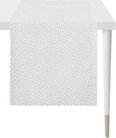 APELT Tafelloper 9601 CHRISTMAS ELEGANCE, kerstversiering, kerst Lurex jacquardweefsel(1 stuk )