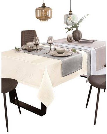 Curt Bauer Tafelloper Damast, 3815 Petito(1 stuk )