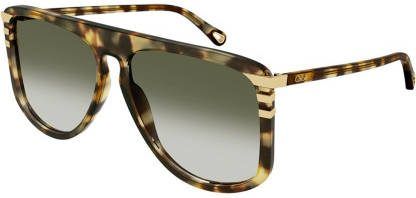 Chloé sunglasses Ch0104S 003 , Groen, Dames