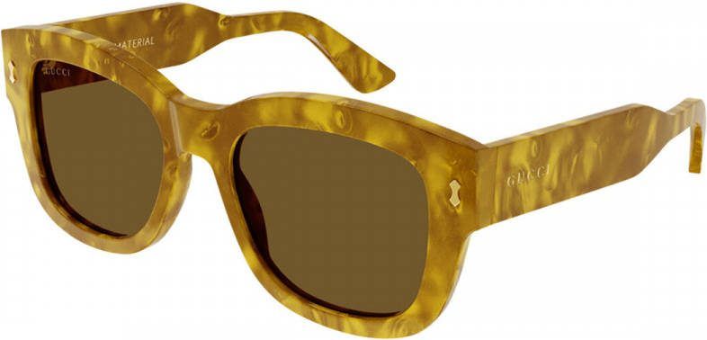 Gucci Sunglasses Gg1110S 004 , Oranje, Dames