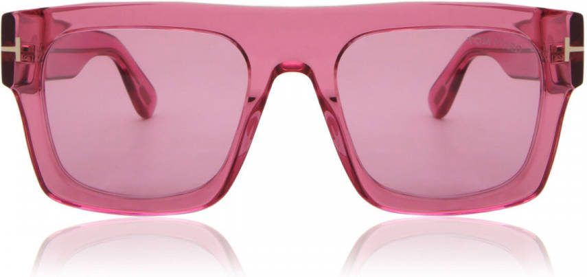 Tom Ford Ft0711 75S Sunglasses , Roze, Dames