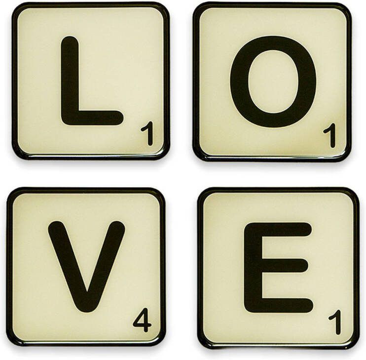 Balvi Love Magnetische Onderzetters 4 Stuks