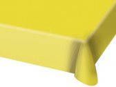 Folat Tafelkleed Van Plastic Geel 130 X 180 Cm Feesttafelkleden