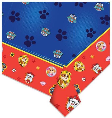 Shoppartners Tafelkleed Paw Patrol 120 X 180 Cm Rood/blauw