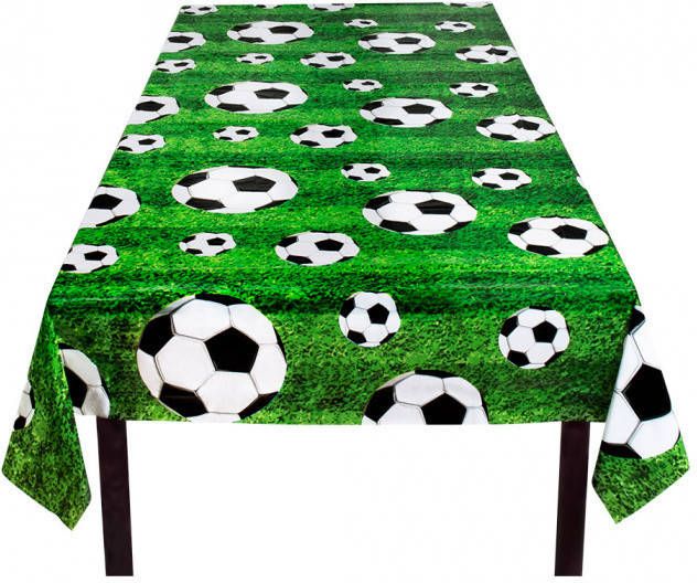 Boland Tafelkleed Voetbal 120 X 180 Cm Groen