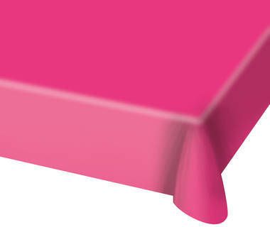 Folat Tafelkleed Van Plastic Fuchsia Roze 130 X 180 Cm Feesttafelkleden