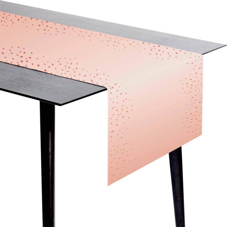 Feestbazaar Tafelloper Elegant Lush Blush 240x40cm