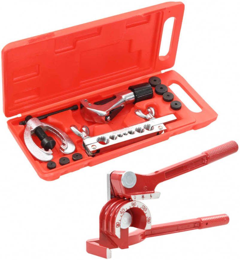 VIDAXL Felsgereedschap met buizenbuiger set
