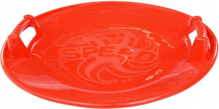 VIDAXL Slee rond 66, 5 cm PP rood