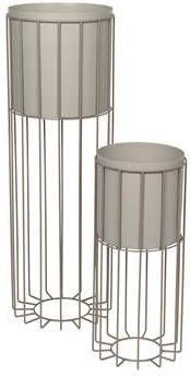 Broste Copenhagen Fenja Plantenstandaard Set van 2