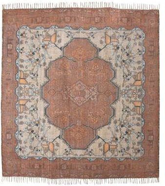 HKliving Vloerkleed printed square overtufted 250x250 cm