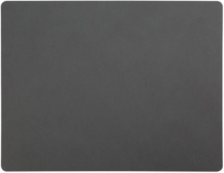 Cookinglife Lind Dna Placemat Leer Nupo Antraciet 35 X 45 Cm