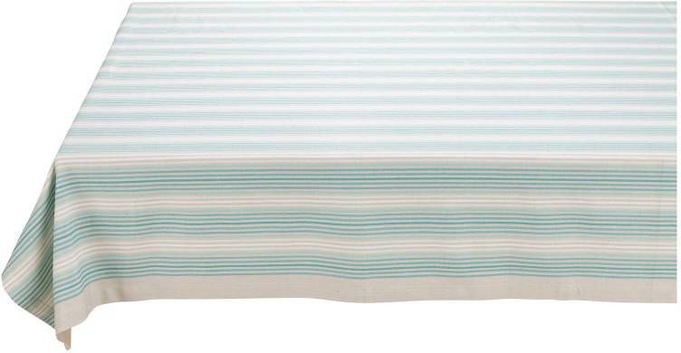 PiP Studio Blushing Birds Stripes tafelkleed van katoen 250 x 150 cm