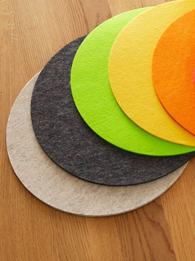 Hossner Set van 2 placemats Ellen Crème